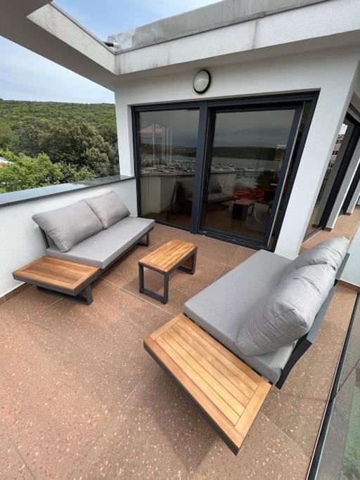 Panorama Penthouse Punat Bagian luar foto